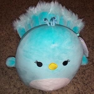 New Squishmallows Tiff the Peacock 12 inch